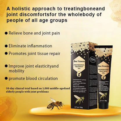 🐝 Seurico™ New Zealand Bee Venom Joint Relief Gel(New Zealand Bee Extract - Specializes in the treatment of orthopedic conditions and arthritic pain)